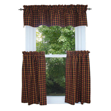 Homestead - Black Valance VL330011 - The Fox Decor